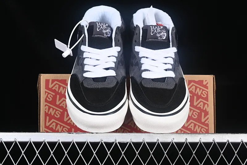 All Categories Vans Vans Series Vans Mid Vans China Vans Half Cab 33 DX Black Gray Anaheim American Retro Casual Skateboard Shoes VN0A5KX6BPO